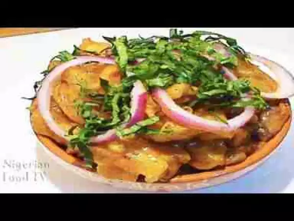 Video: How to Make Nkwobi (Nigerian Spicy Cow Foot)
